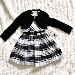 Jona Michelle Plaid Holiday Christmas Dress